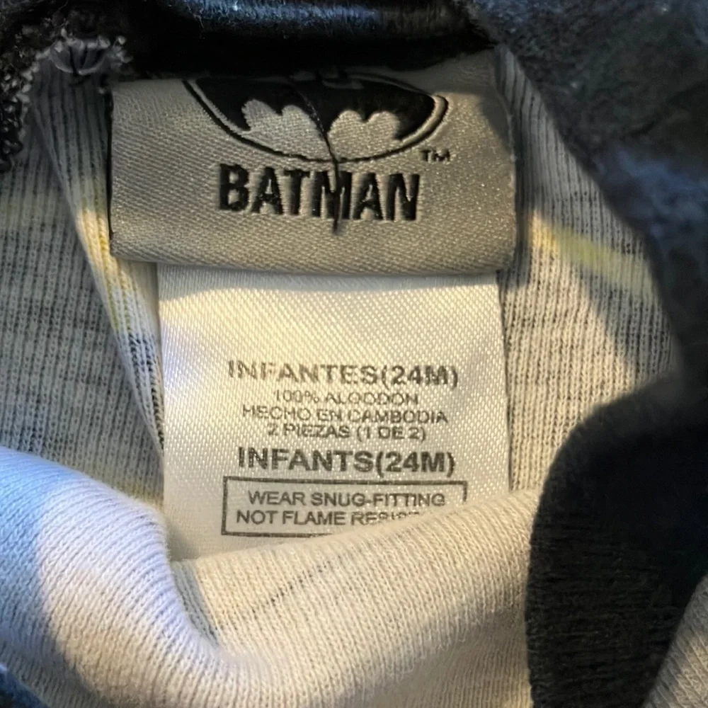 Batman Themed Toddler Pajama‎ Tops